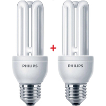 Набір енергозберігаючих лам PHILIPS E27 14W 220-240V 6500K Genie (1+1) (8717943898596)