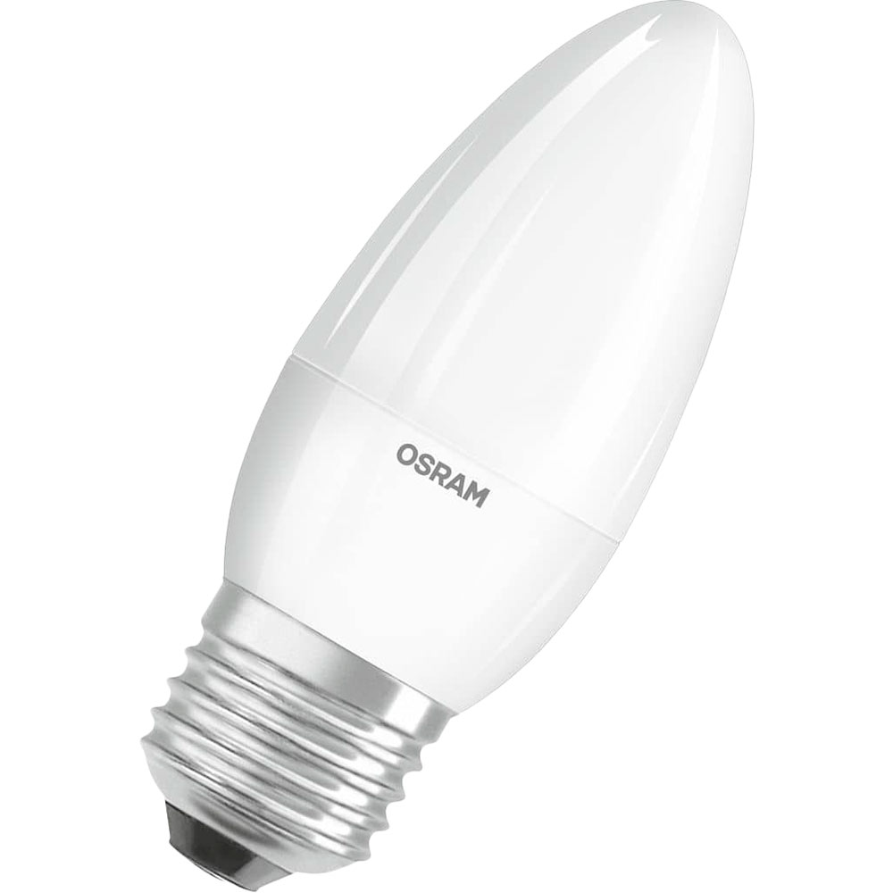 

Светодиодная лампа Osram Star Classic E27 6.5-60W 4000K 220V B35 (4058075134201), LED STAR E27 6.5-60W 4000K 220V B35