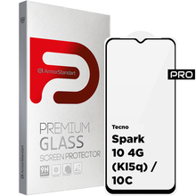 Захисне скло ArmorStandart Pro для Tecno Spark 10 4G (KI5q) / 10C Black (ARM67794)