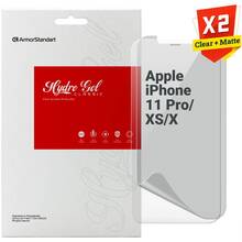 Набор гидрогелевых пленок ARMORSTANDART Clear + Matte для Apple iPhone 11 Pro/XS/X (ARM66854)