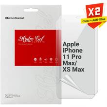 Набор гидрогелевых пленок ARMORSTANDART Clear + Anti-Blue для Apple iPhone 11 Pro Max/XS Max (ARM66827)