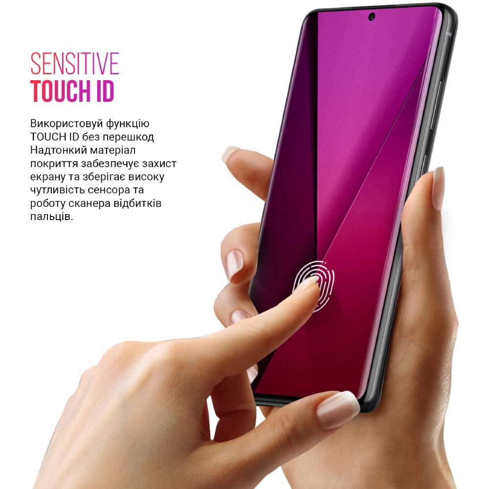 Набір гідрогелевих плівок ARMORSTANDART Clear + Anti-Blue для Samsung S21 Ultra (ARM66840) Покриття глянець