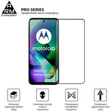 Захисне скло ARMORSTANDART Pro для Motorola G54/G54 Power Black (ARM71082)