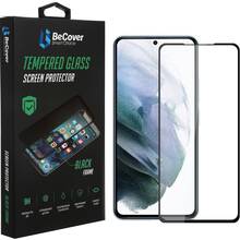 Кривой Рог - Защитное стекло BECOVER для Samsung Galaxy S22+ SM-S906 Black (707316)