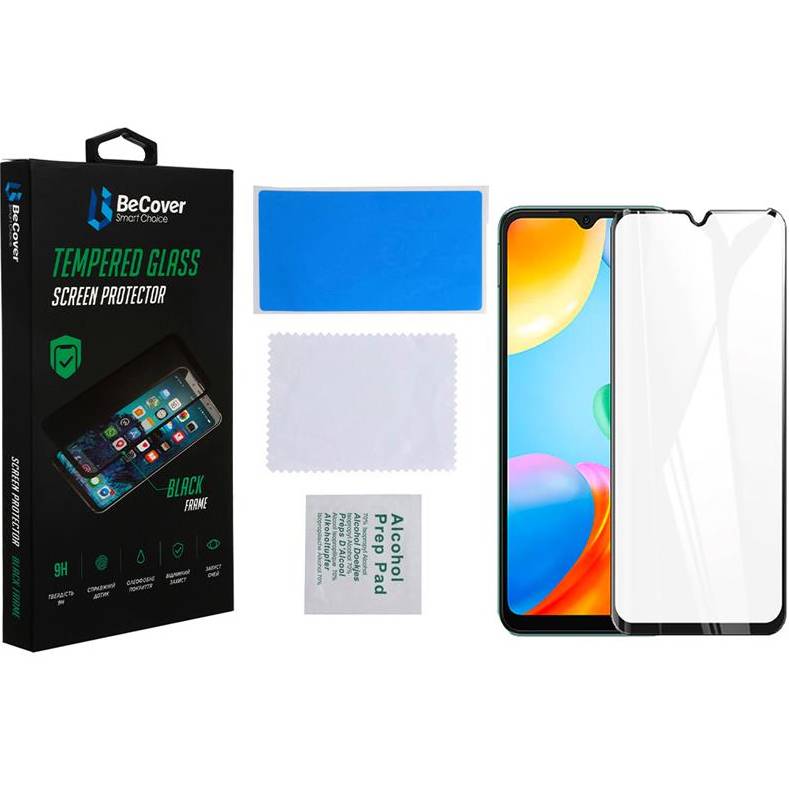 Захисне скло BECOVER для Xiaomi Redmi Note 11 4G/10 5G/10 2022/10 Prime 2022 Black (707325) Сумісність за моделлю Xiaomi Redmi 10 2022
