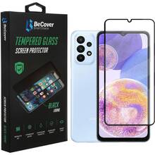 Кривий Ріг - Захисне скло BECOVER для Samsung Galaxy A23 SM-A235 Black (707355)