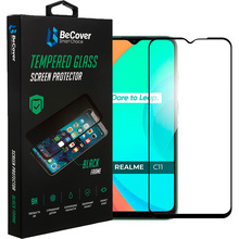 Кривой Рог - Защитное стекло BECOVER для Realme C11 2021 Black (708153)