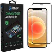 Защитное стекло BECOVER для Apple iPhone 14 Black (707970)