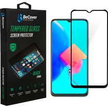 Кривой Рог - Защитное стекло BECOVER для Tecno Spark 8p (KG7n) Black (708166)