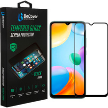 Защитное стекло BECOVER для Xiaomi Poco C40 Black (708170)
