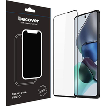 Кривой Рог - Защитное стекло BECOVER для Motorola Moto G13/G23/G53 Black (708844)