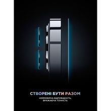 Защитное стекло ARMORSTANDART Supreme Plus Icon для Apple iPhone 15 Pro Max Black (ARM71140)