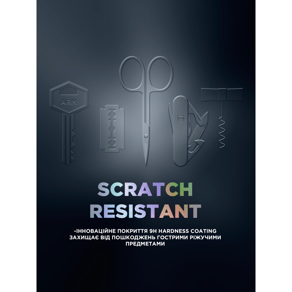 Защитное стекло ARMORSTANDART Supreme Plus Icon для Apple iPhone 15 Pro Max Black (ARM71140) Тип стекло