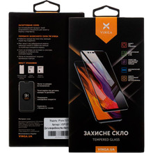 Защитное стекло VINGA для Apple iPhone 15 Black (VGIP15)