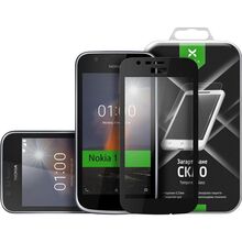 Защитное стекло VINGA для Nokia 1 Black (VTPGS-N1B)