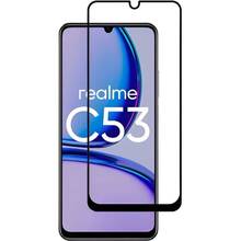 Защитное стекло BECOVER для Realme C53 Black (710105)