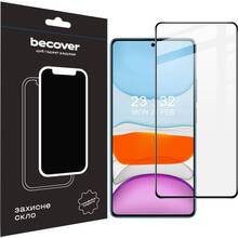 Защитное стекло BECOVER для Xiaomi Redmi Note 13 Black (710363)