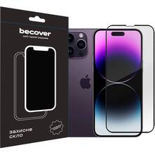 Захисне скло BECOVER для Apple iPhone 14 Pro Black (707968)