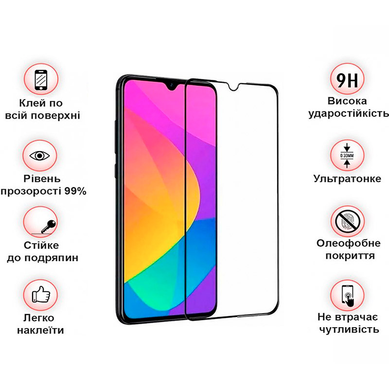 Захисне скло BECOVER для Xiaomi Redmi A1/A1 Plus/A2/A2 Plus Black (708152) Сумісність за моделлю Xiaomi Redmi A1
