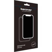 Защитное стекло BECOVER для Motorola Moto G72 Black (709245)