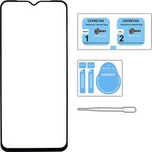 Захисне скло DENGOS для Realme C67 Glass Full Glue Вlack (TGFG-340)