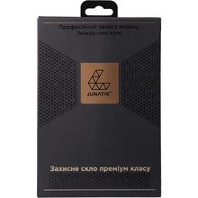 Захисне скло LUNATIK Premium Tempered Glass Full Cover для Apple iPhone 14 Pro Black (LN-110)