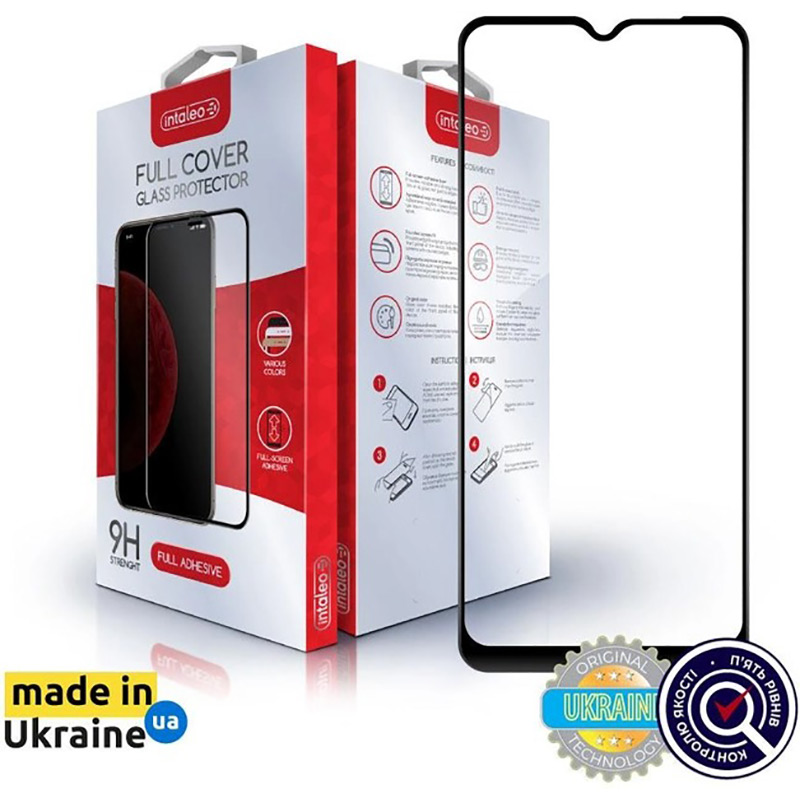 Замовити Захисне скло Intaleo Full Glue для Xiaomi Redmi 13C Black (1283126583230)