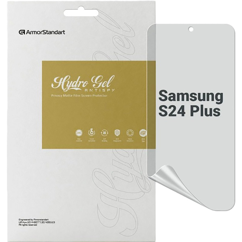 Захисна плівка ArmorStandart Anti-spy для Samsung Galaxy S24 Plus (ARM72468) Захисна плівка ArmorStandart Anti-spy для Samsung Galaxy S24 Plus (ARM72468)