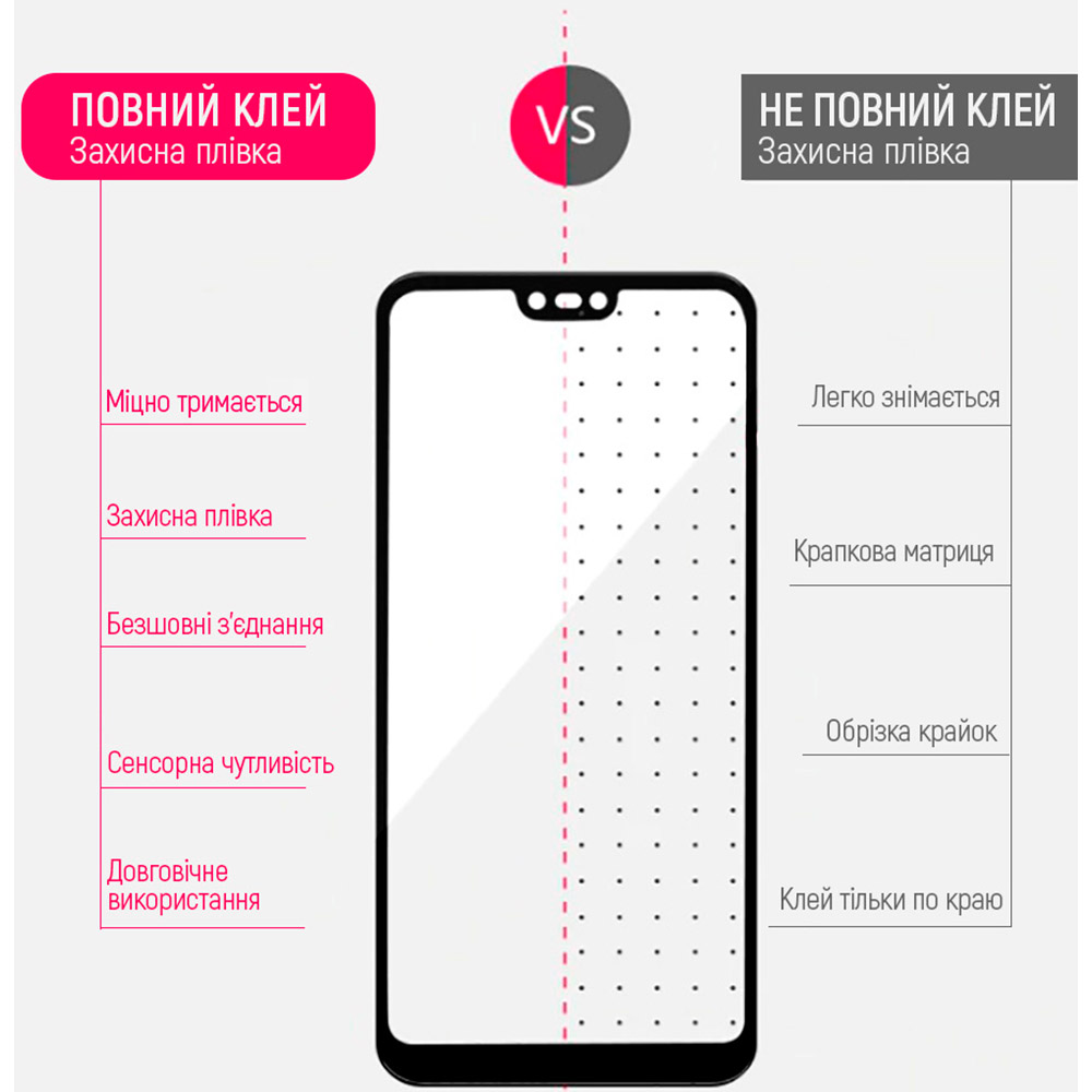 Защитное стекло COLORWAY 9H FC glue для Samsung Galaxy M35 Black (CW-GSFGSGM356-BK) Совместимость по модели  Samsung Galaxy M35