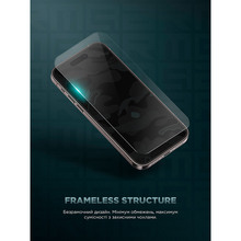 Защитное стекло ARMORSTANDART Infinity Black Icon 2.75D для Apple iPhone 15 (ARM73955)