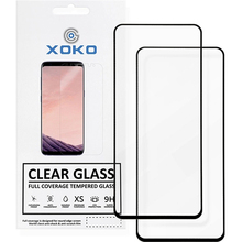 Набір захисного скла XOKO Full Cover Ultra-Thin 0.25мм iPhone 15 2 шт Black (XK-FCU-AP-IP15)