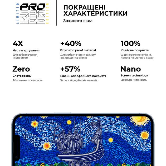 Набір захисного скла ARMORSTANDART Pro 3D LE для Apple iPhone 14/13/13 Pro Black 3 шт (ARM77599) Сумісність за моделлю Apple iPhone 14