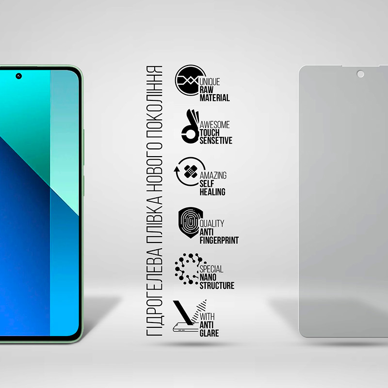 Гидрогелевая пленка ARMORSTANDART Matte для Xiaomi Redmi 13 4G (ARM78285) Совместимость по модели  Xiaomi Redmi 13