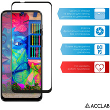 Захисне скло ACCLAB Full Glue для Motorola Moto G14 Black (1283126577741)