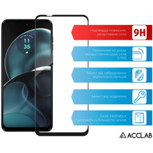 Захисне скло ACCLAB Full Glue для Motorola Moto G14 Black (1283126577741)