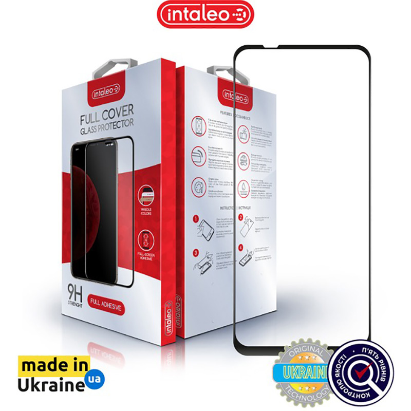 Замовити Захисне скло Intaleo Full Glue для Motorola Moto G14 Black (1283126577772)