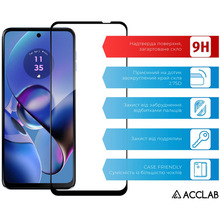 Захисне скло ACCLAB Full Glue для Motorola Moto G54 Black (1283126582394)