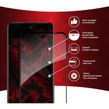 Защитное стекло Intaleo Full Glue для Motorola Moto G73 Black (1283126567315)