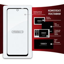 Защитное стекло Intaleo Full Glue для Motorola Moto G73 Black (1283126567315)
