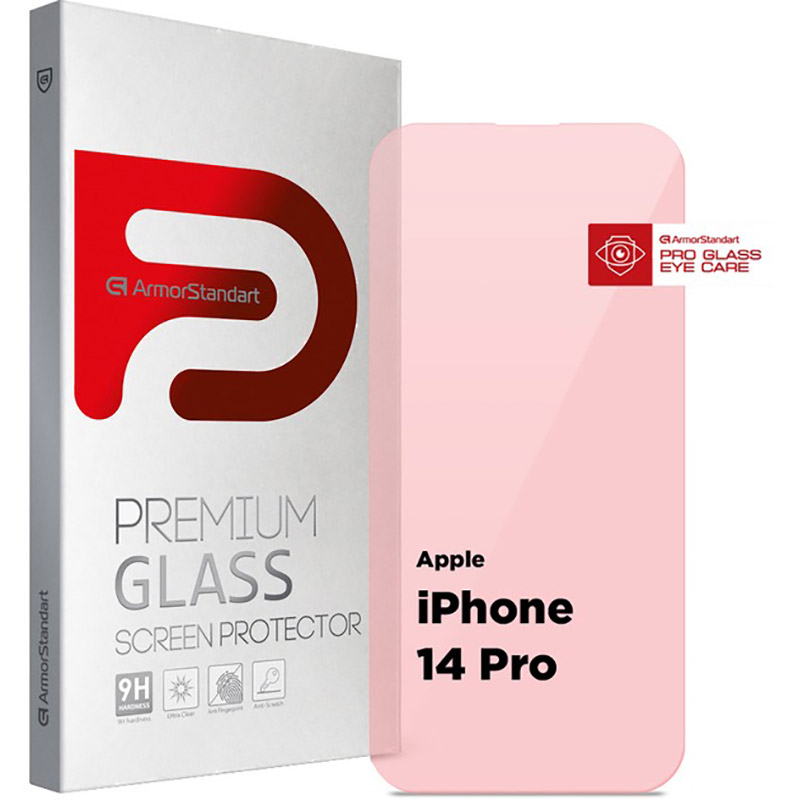 Захисне скло ArmorStandart Pro Eye Care для Apple iPhone 14 Pro (ARM77672)