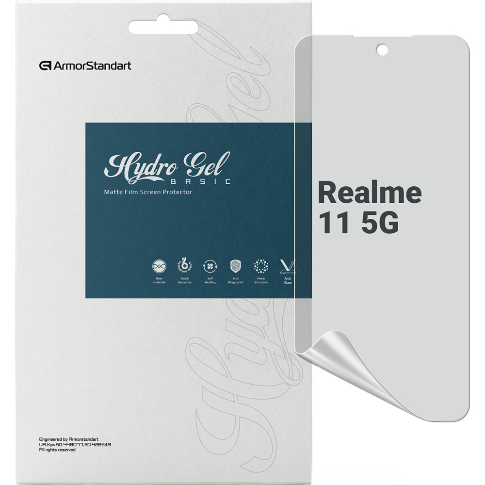 Гідрогелева плівка ARMORSTANDART Matte для Realme 11 5G (ARM72885)