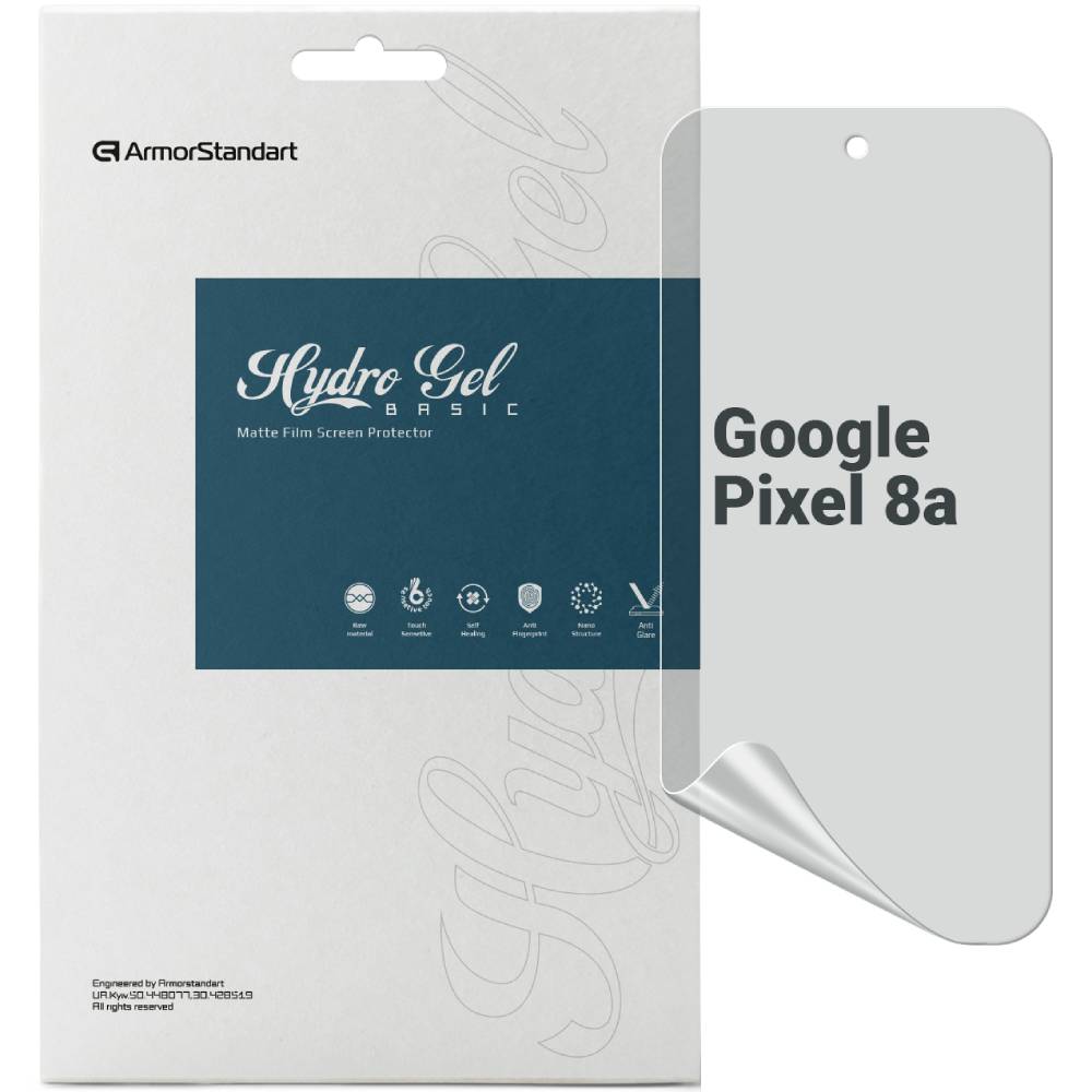 Гидрогелевая пленка ARMORSTANDART Matte для Google Pixel 8a (ARM77798)