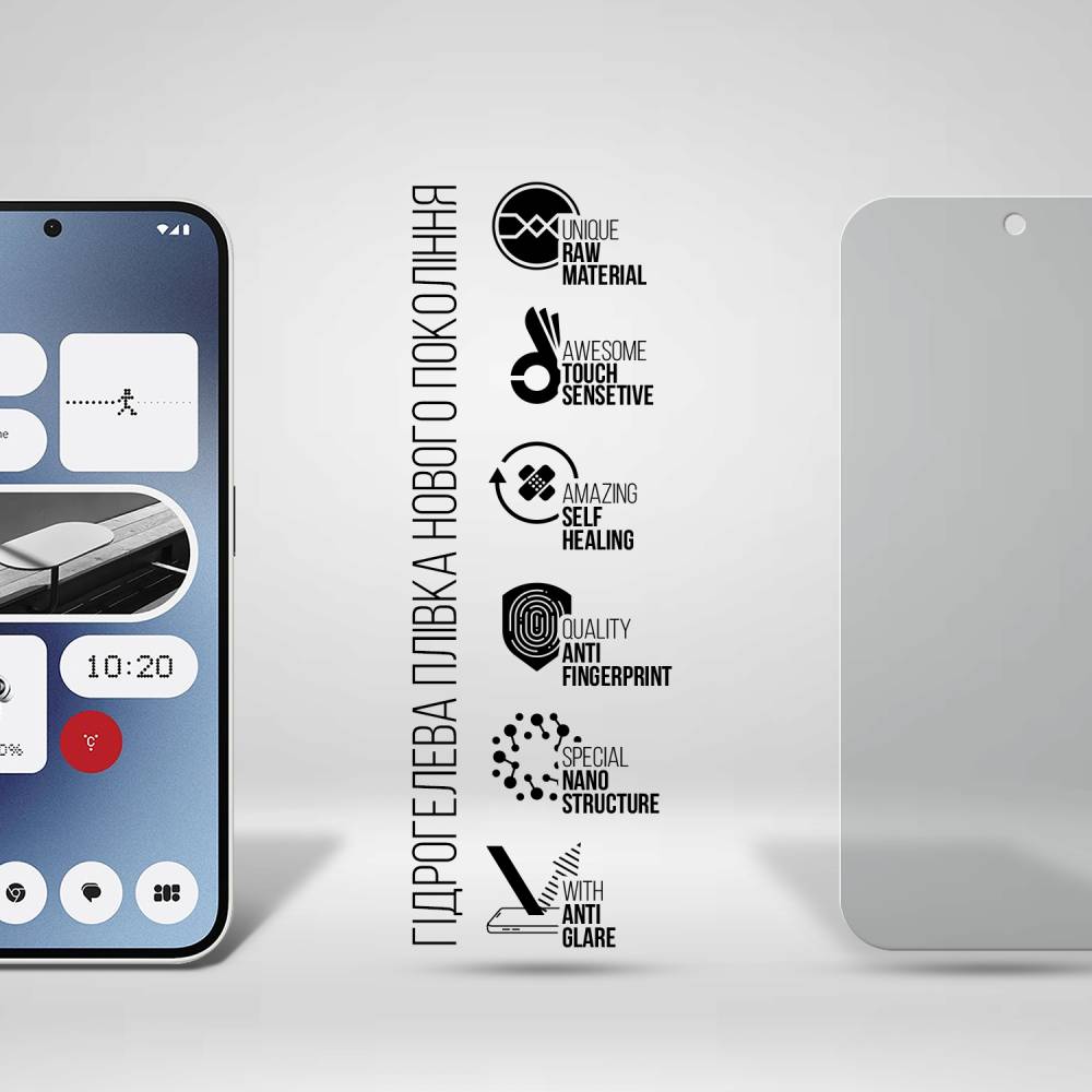 Гідрогелева плівка ARMORSTANDART Matte для Nothing Phone (2a) (ARM74654) Сумісність за моделлю Nothing Phone (2a)