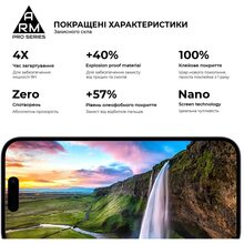 Защитное стекло ARMORSTANDART Pro для Apple iPhone 16 Pro Max (ARM78511)