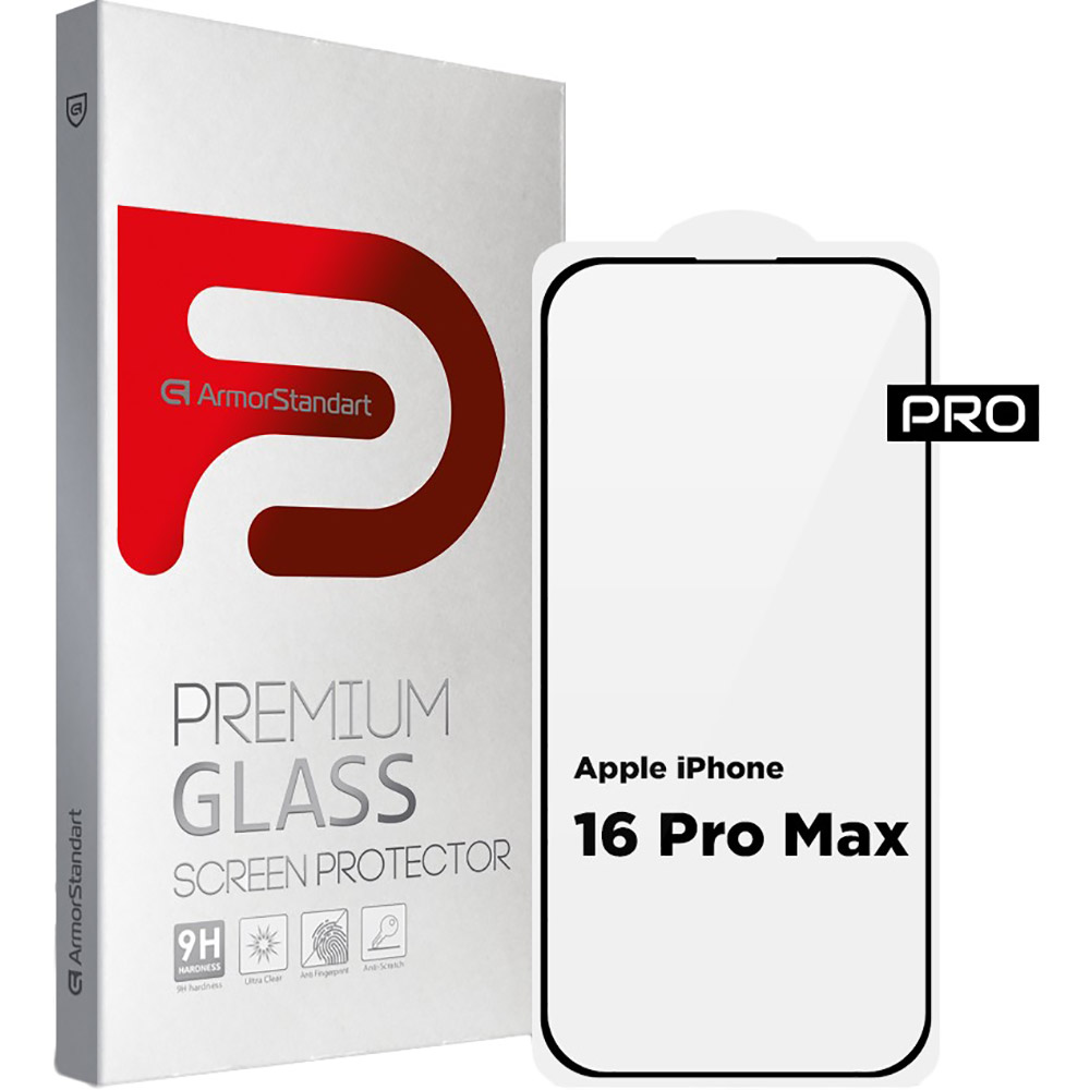 Защитное стекло ARMORSTANDART Pro для Apple iPhone 16 Pro Max (ARM78511)