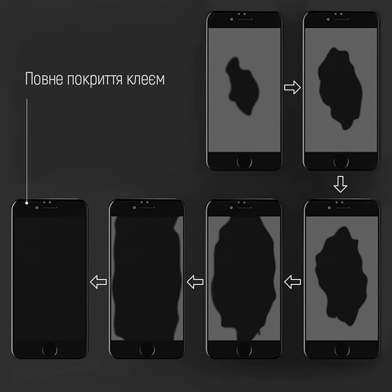 Защитное стекло COLORWAY 9H FC glue для Motorola G55 Black (CW-GSFGMG55-BK) Покрытие глянец