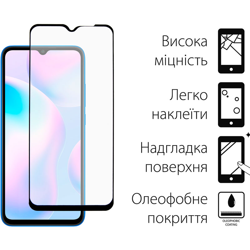 Захисне скло DENGOS для OPPO A3X Black (TGFG-377) Сумісність за моделлю OPPO A3X