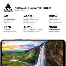 Захисне скло ARMORSTANDART Pro для Realme C61 4G Black (ARM80507)