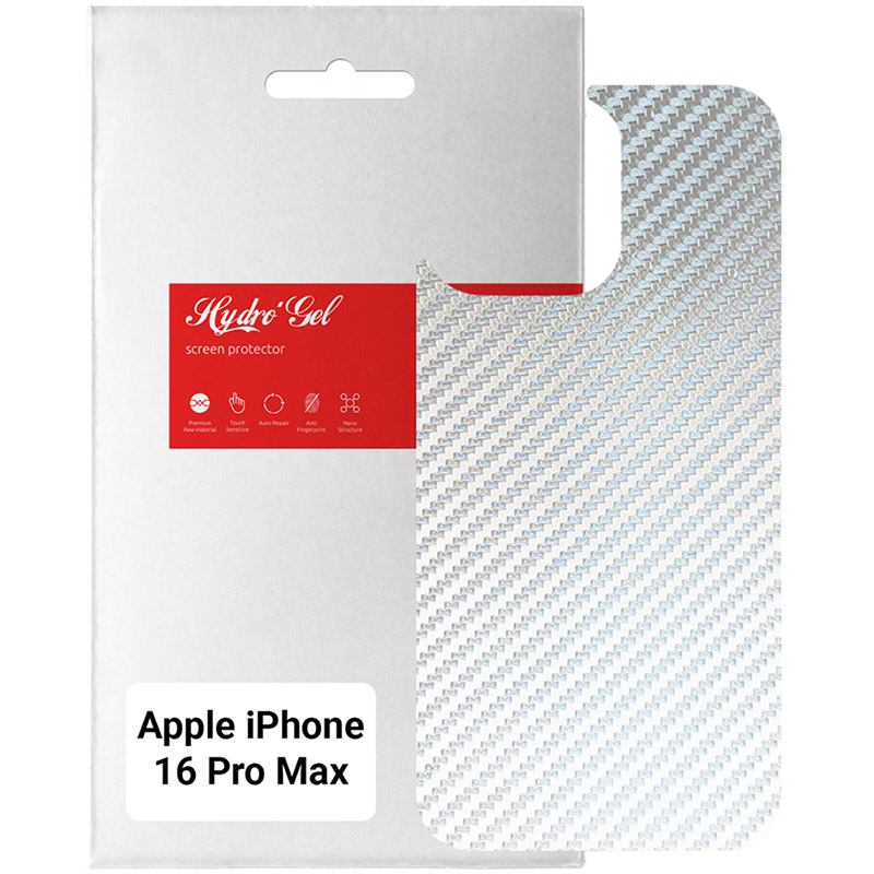 Захисна плівка ARMORSTANDART для Apple iPhone 16 Pro Max Carbone Silver (ARM79614)