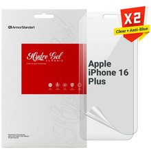 Набор защитных пленок ARMORSTANDART Clear + Anti-Blue для Apple iPhone 16 Plus (ARM80682)